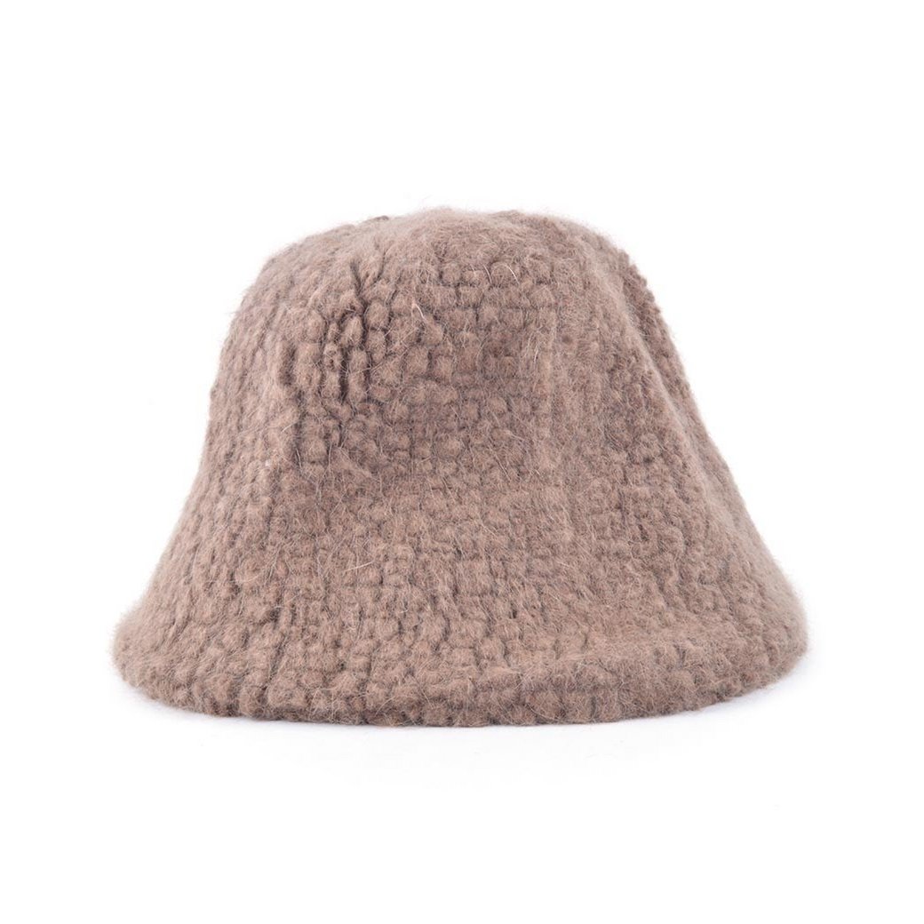 Teddy Bucket Hat – Hoed - Zacht statement voor koude dagen 🧸