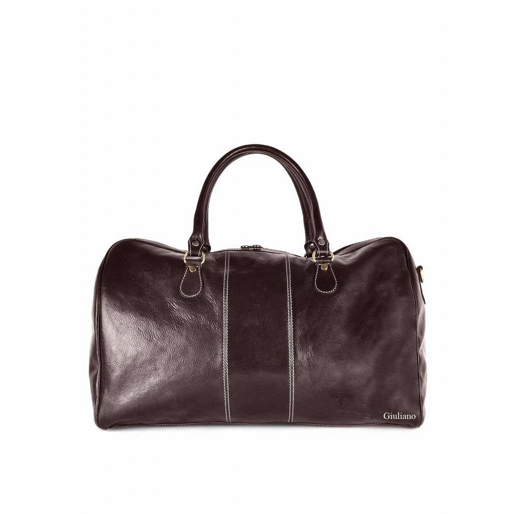 Lederen weekendtas | 552501