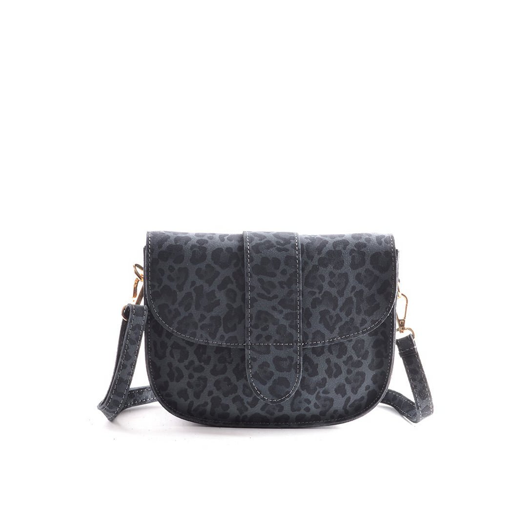 Nubuck Schoudertas | Panter | 552968