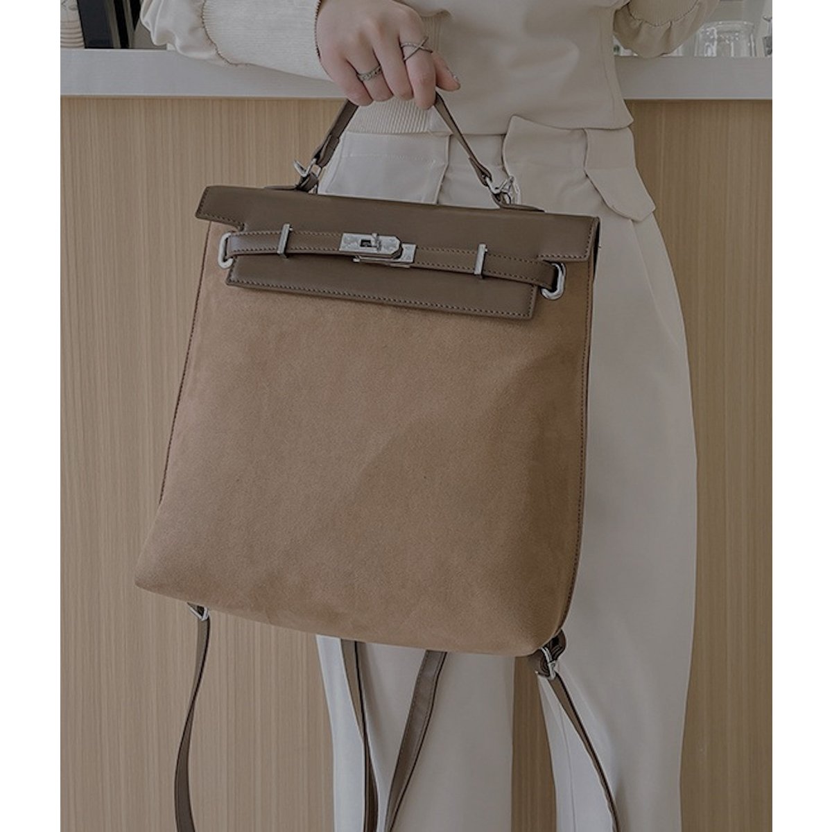 AnBeck ‘The Memory’ – Vintage rugzak & schoudertas in één