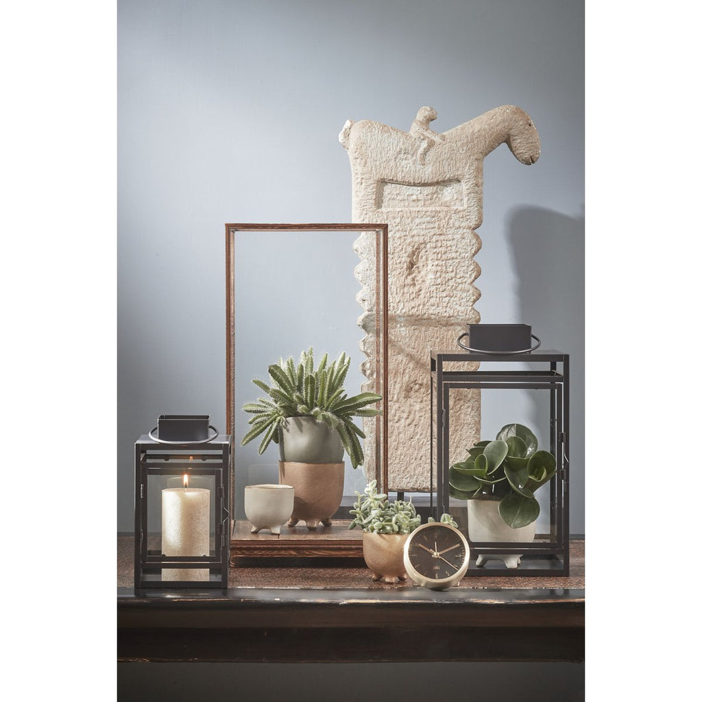 Storm Lantaarn 20x19x36 – Zwart – Mica Decorations