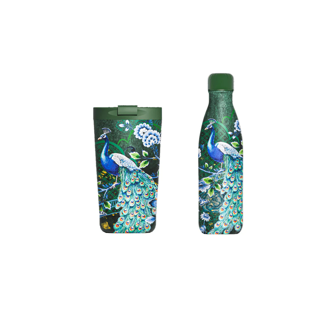 Kerstbundel: IZY Majestic Green  – Thermosfles 500ML & Thermosmok 350ML