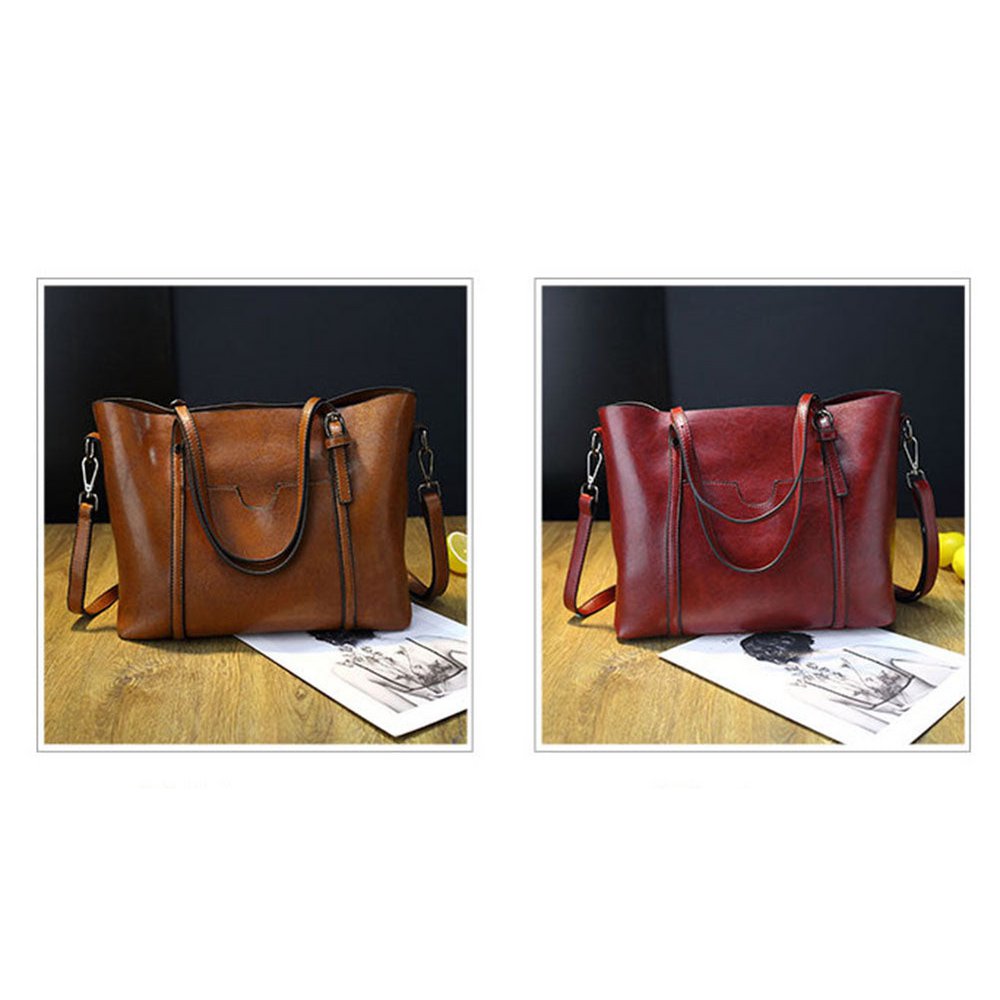 AnBeck leren schoudertas – tijdloos & klassiek