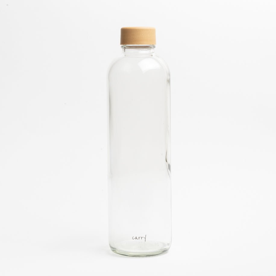 PURE Glazen Fles, 1,0 liter