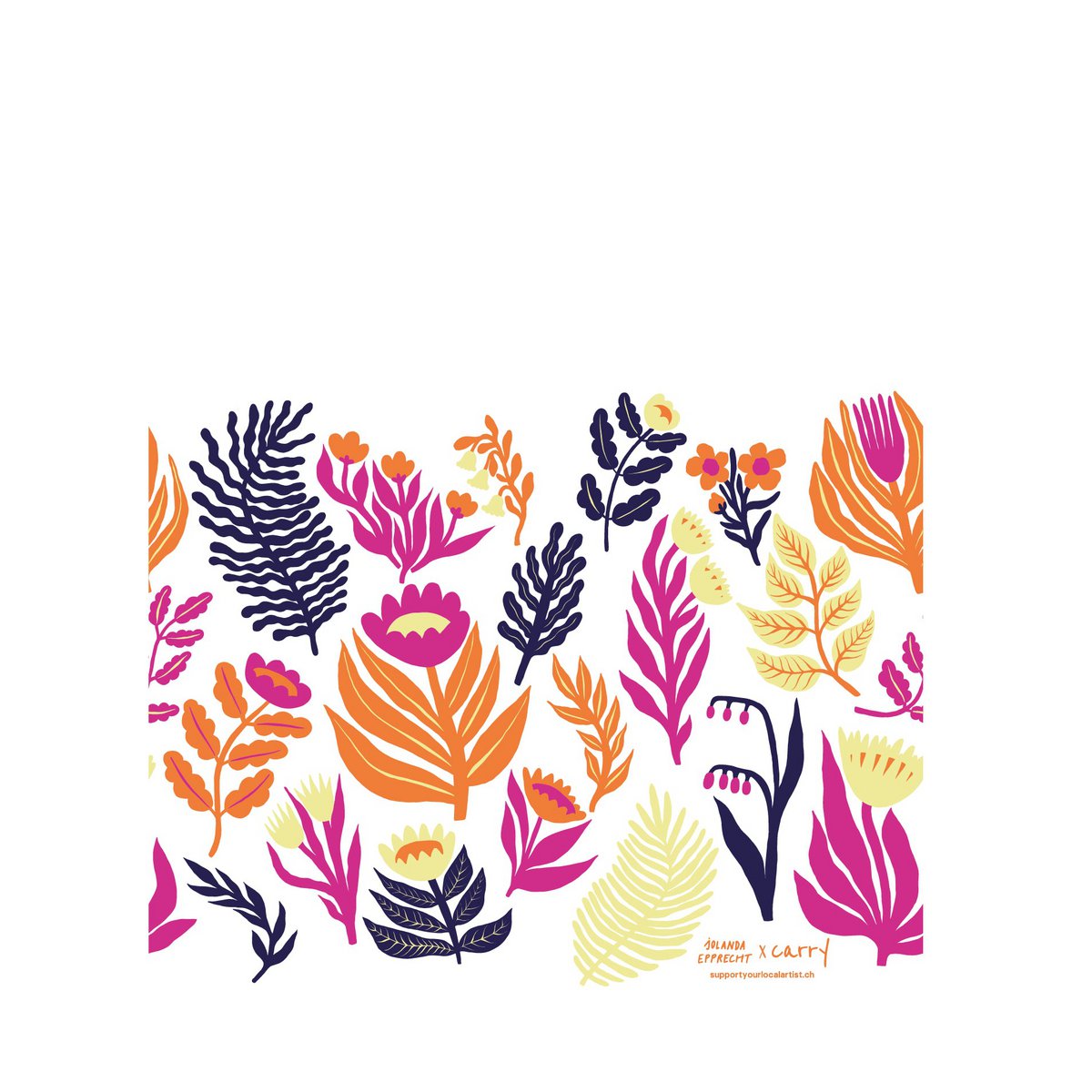 Botanic Garden Glazen Fles, 0,7 liter