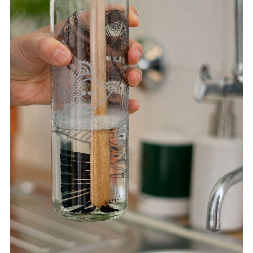 Carry Brush – Schoonmaakborstel voor Glazen Flessen