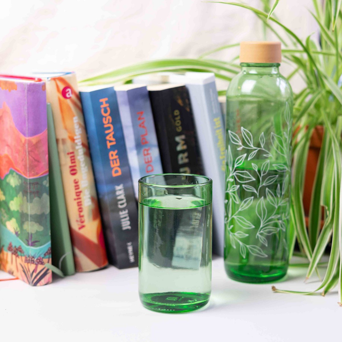 Green Draagglas – 2‑delige set (300 ml)