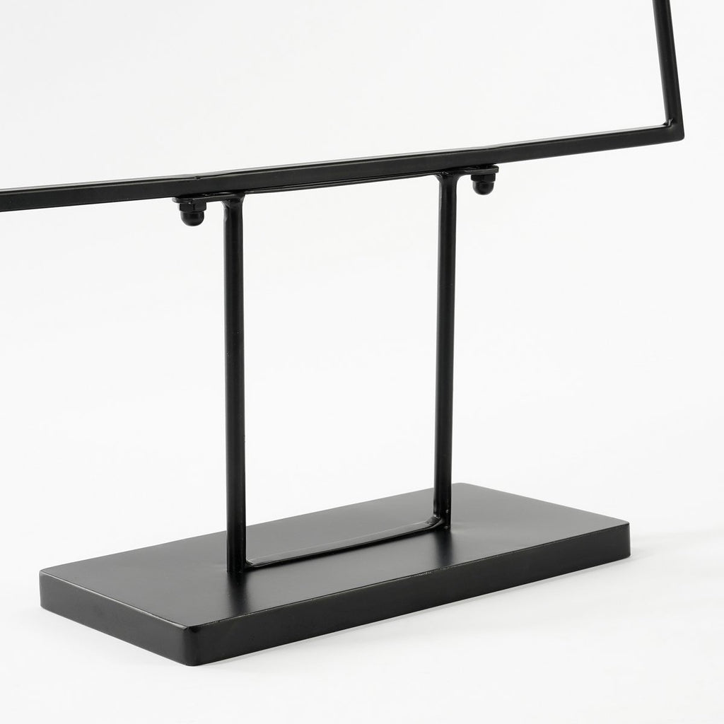 Decoratie Kerstboom – L50 x B15 x H152 cm – Metaal – Zwart