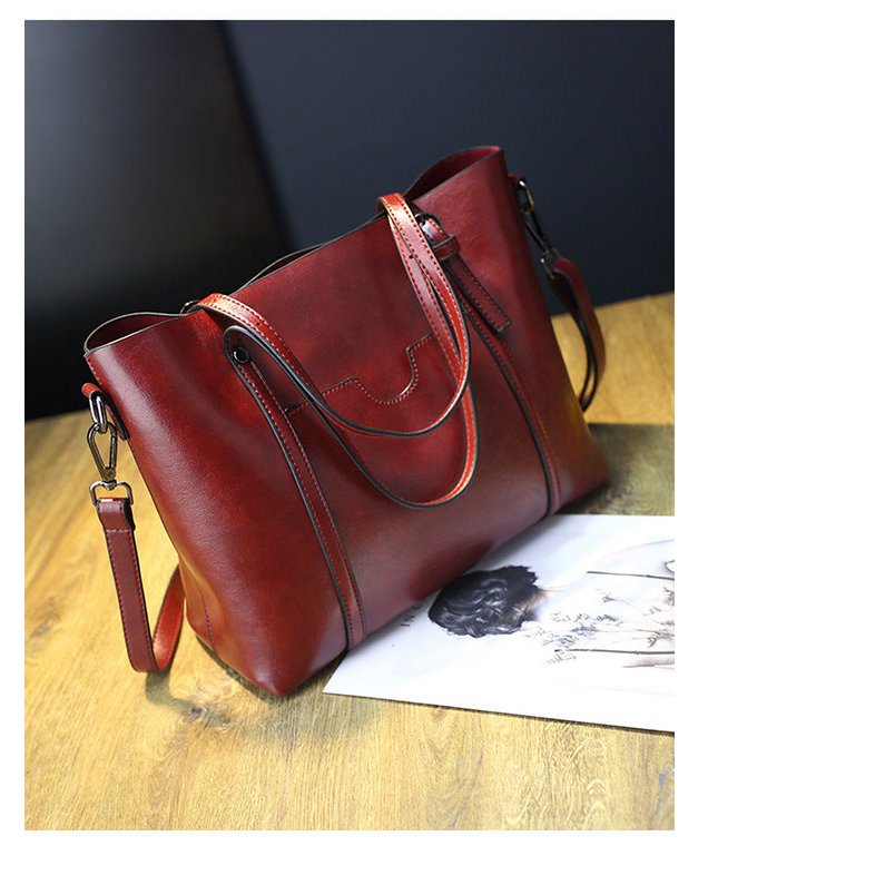 AnBeck leren schoudertas – tijdloos & klassiek