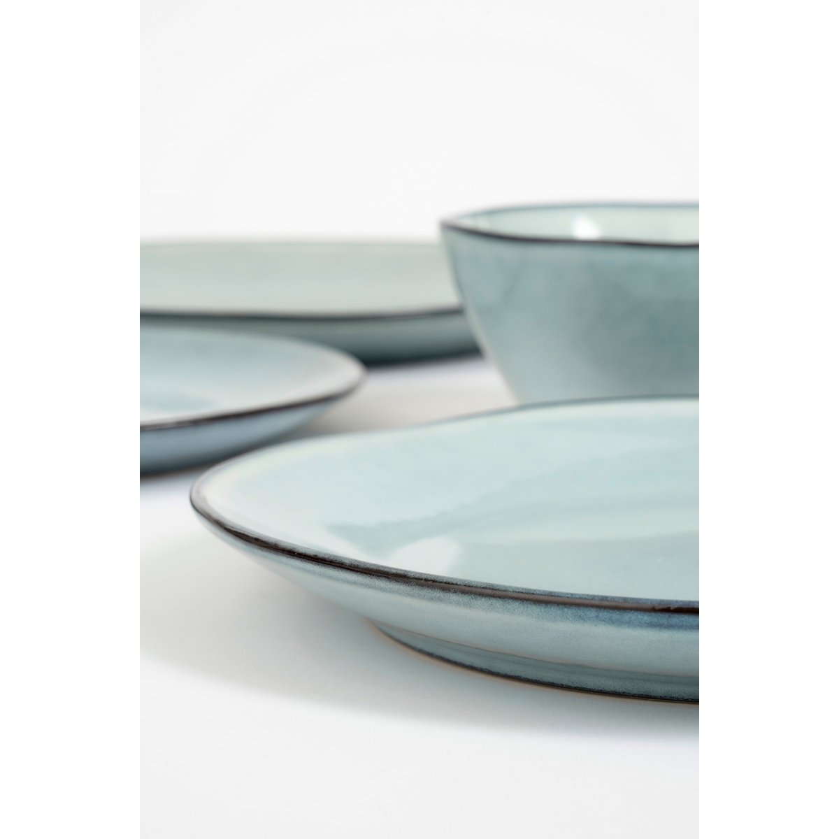 Racco Serviesset 4 Persoons – Steengoed Lichtgrijs