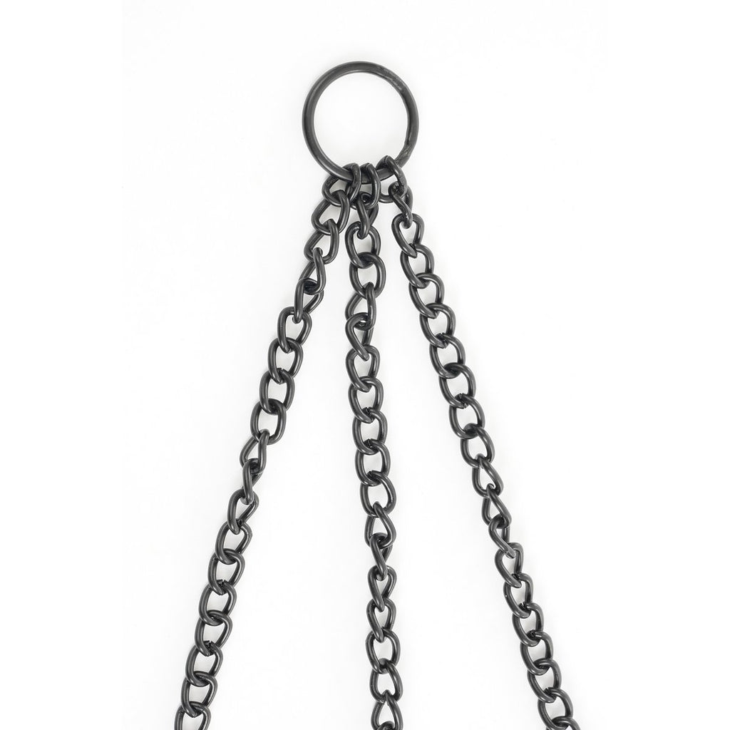 Benson Hangpot – H20 x Ø23 cm – Metaal – Donkergroen