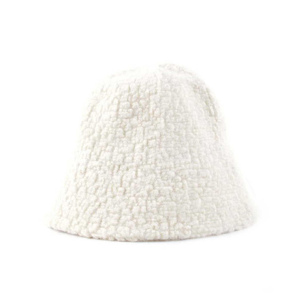 Teddy Bucket Hat – Hoed - Zacht statement voor koude dagen 🧸