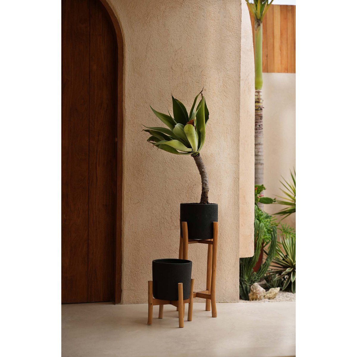 The Charcoal Low - Zwart Naturel - S