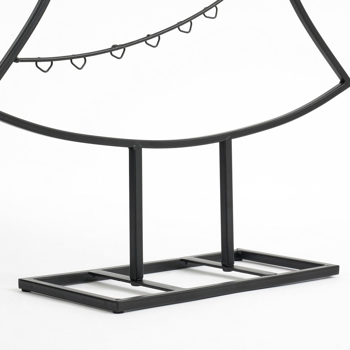 Decoratie Kerstboom – L50 x B15 x H105 cm – IJzer – Zwart