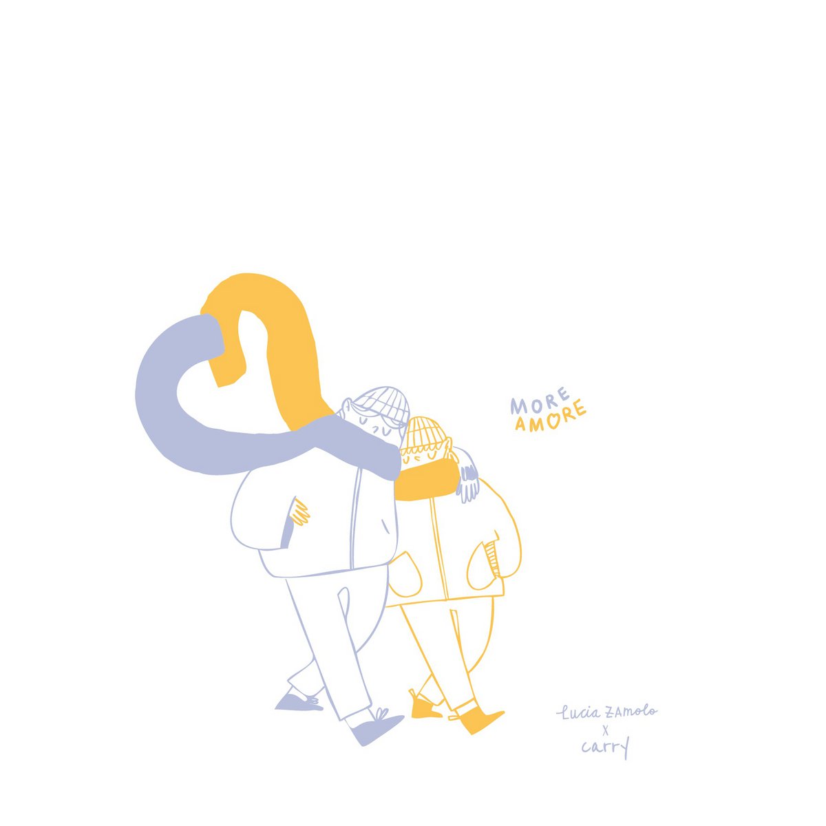 More Amore Blauw Glazen Fles, 0,7 liter