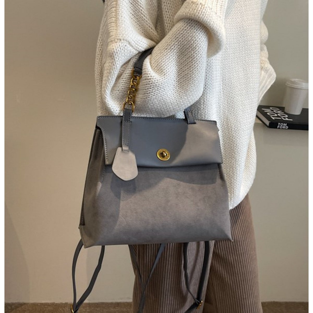 AnBeck Vintage 3-Way Carrying tas – chic & praktisch