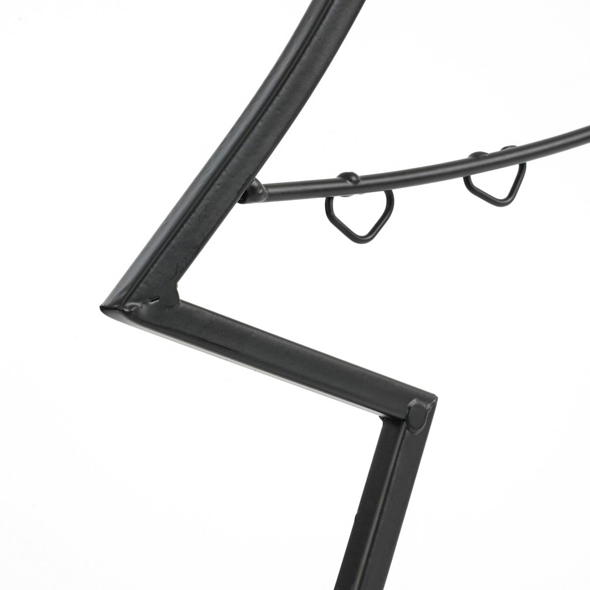 Decoratie Kerstboom – L50 x B15 x H105 cm – IJzer – Zwart