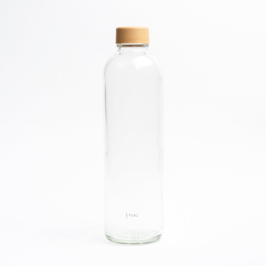 PURE Glazen Fles, 1,0 liter