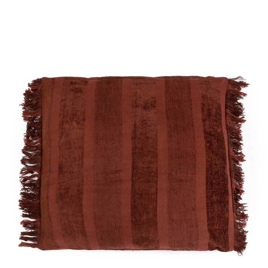 The Oh My Gee Kussenhoes - Bordeaux Fluweel - 60x60