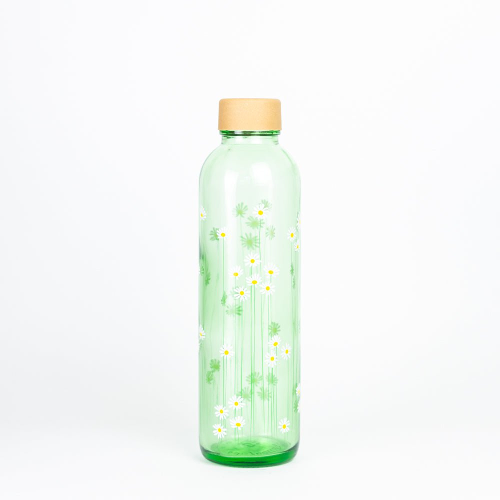 Green Daisy Glazen fles van 0,7 l