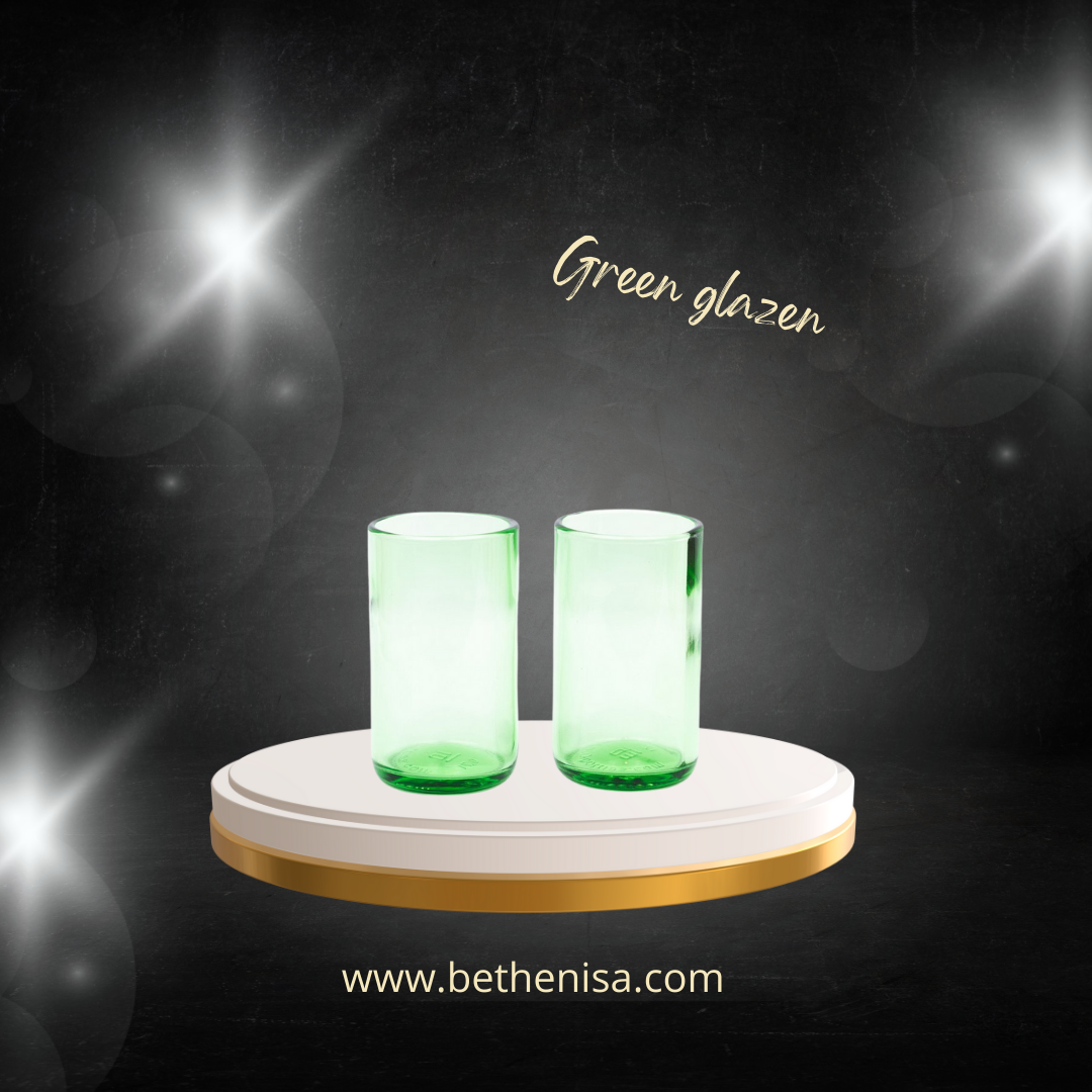 Green Draagglas – 2‑delige set (300 ml)