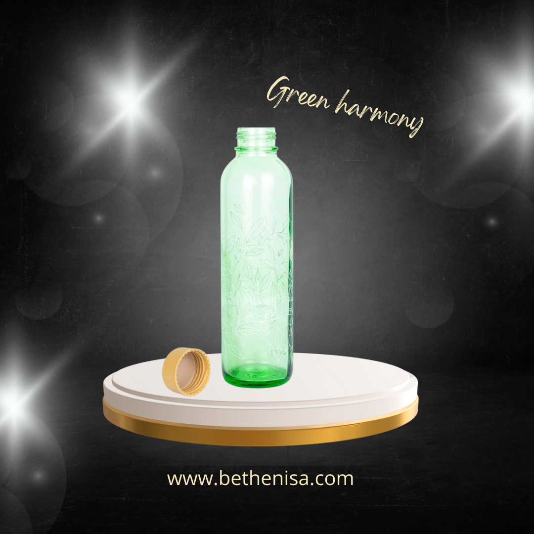 Green Harmony – glazen drinkfles 0,7 l