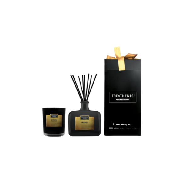 Treatments® – GiftBox Home Deluxe – Omani | Geurstokjes & kaars