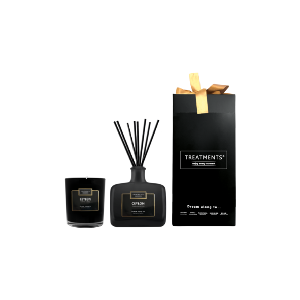 Treatments® – Giftbox Home – Ceylon | Luxe geurset met geurstokken & kaars