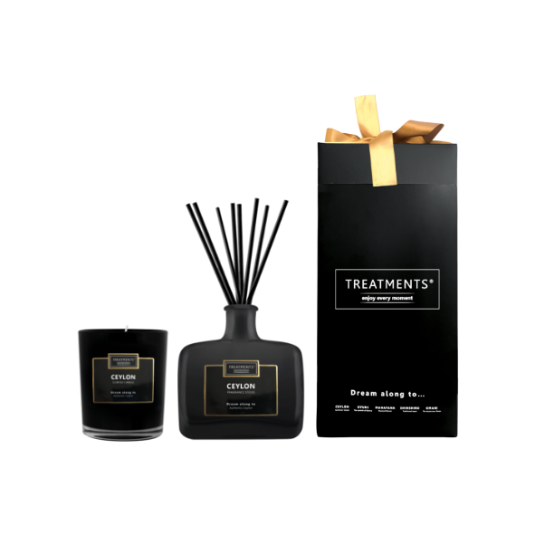 Treatments® – Giftbox Home – Ceylon | Luxe geurset met geurstokken & kaars