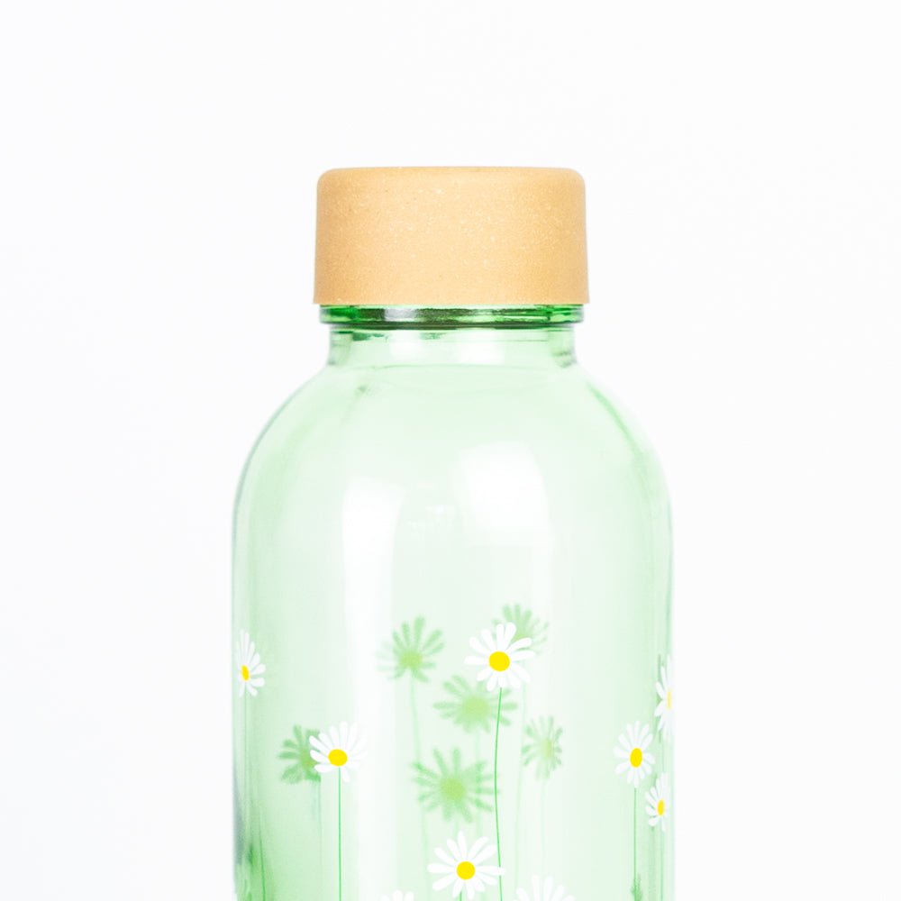 Green Daisy Glazen fles van 0,7 l