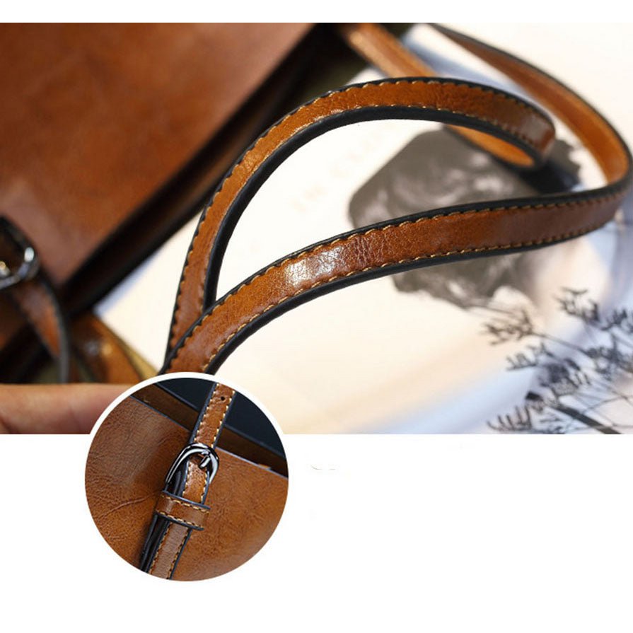 AnBeck leren schoudertas – tijdloos & klassiek