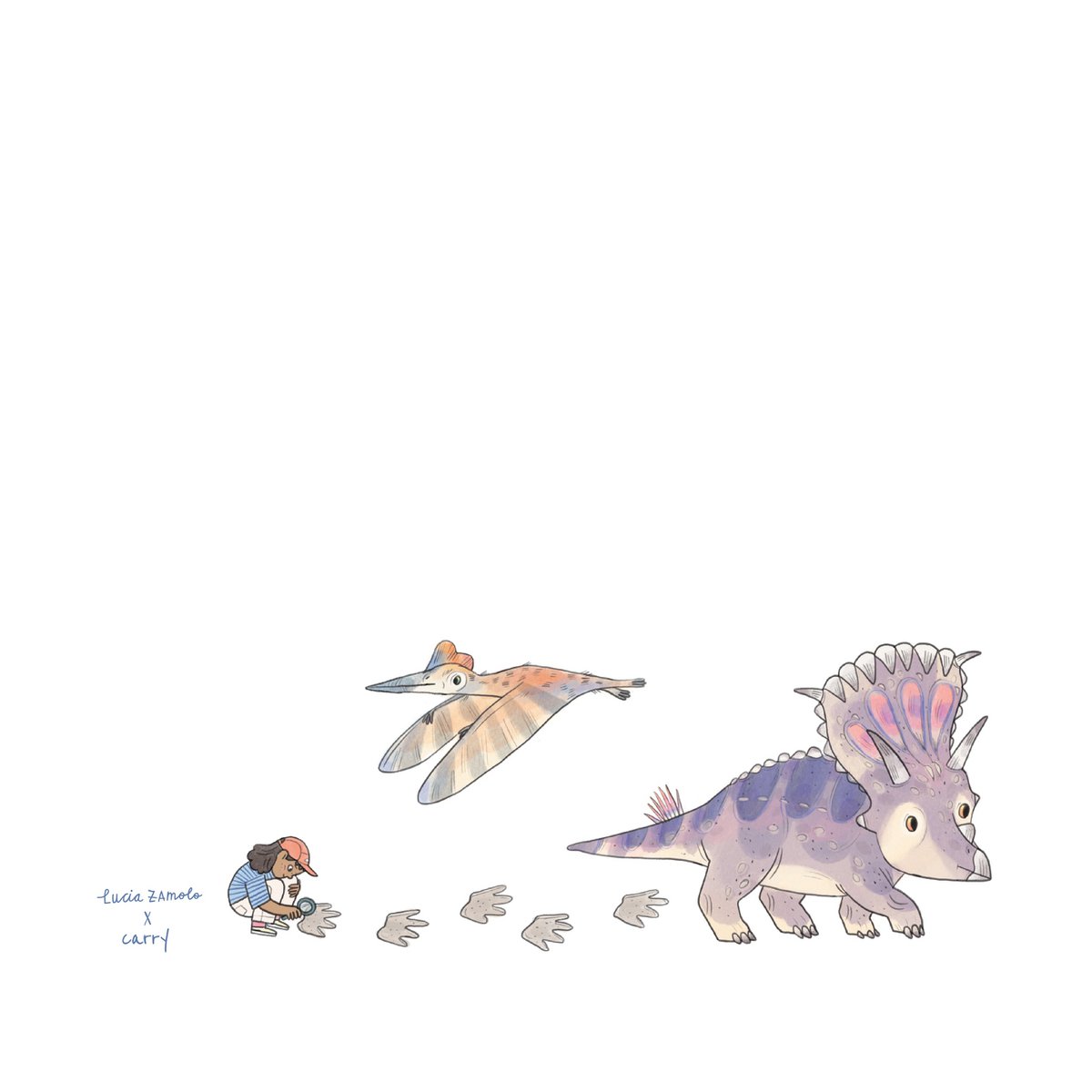 Kleine Dino Glazen Fles, 0,4 liter