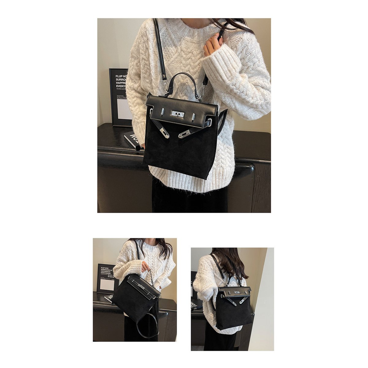 AnBeck ‘The Memory’ – Vintage rugzak & schoudertas in één