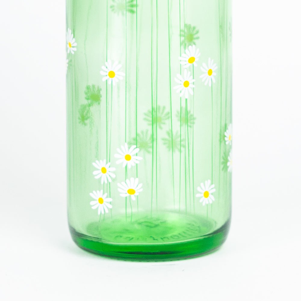Green Daisy Glazen fles van 0,7 l