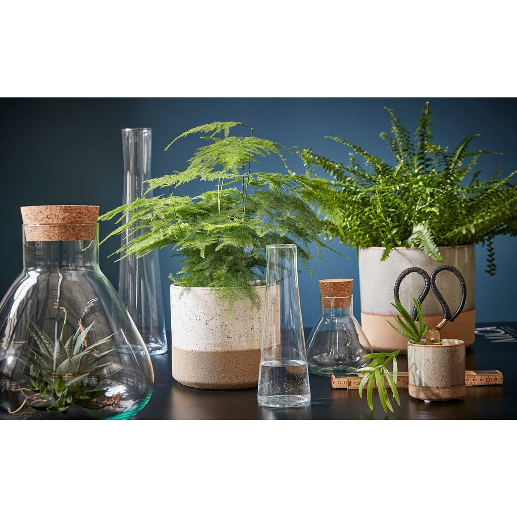 Lago Bloempot - H17 x Ø18 cm - Wit