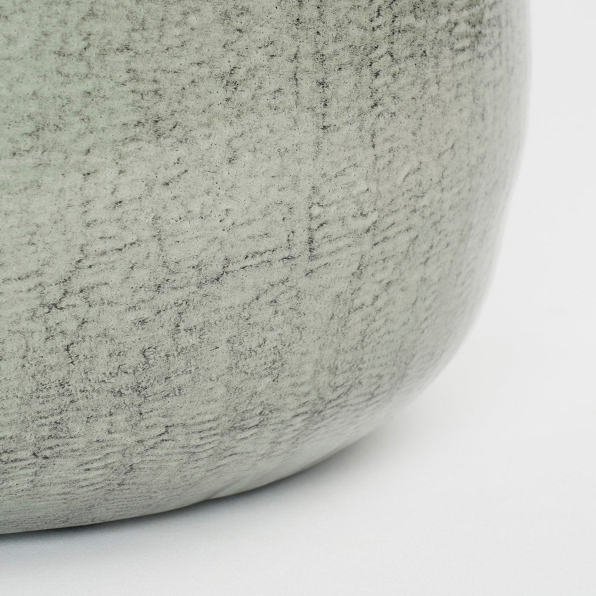 Benson Bloempot – H22 x Ø24 cm – Lichtgrijs