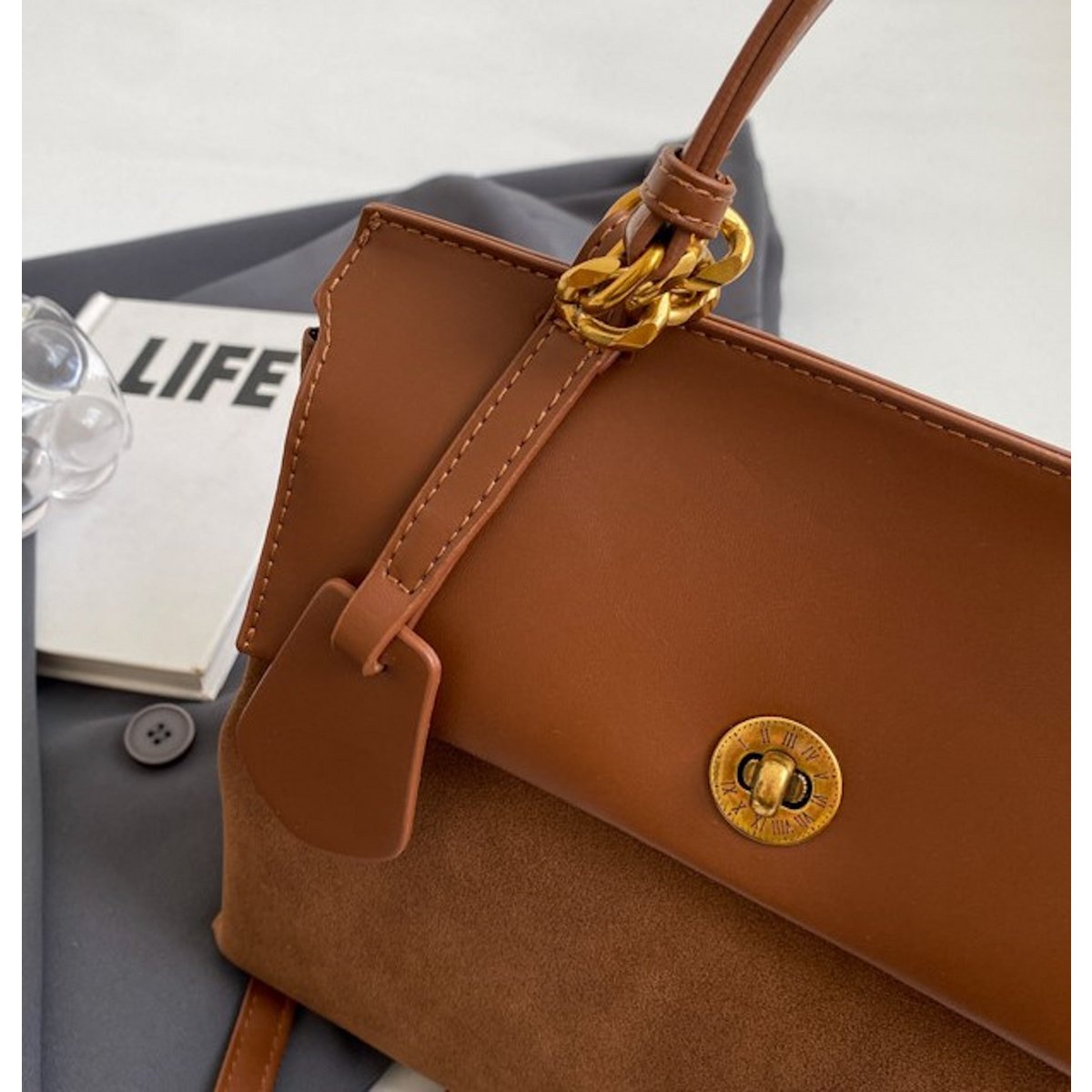 AnBeck Vintage 3-Way Carrying tas – chic & praktisch