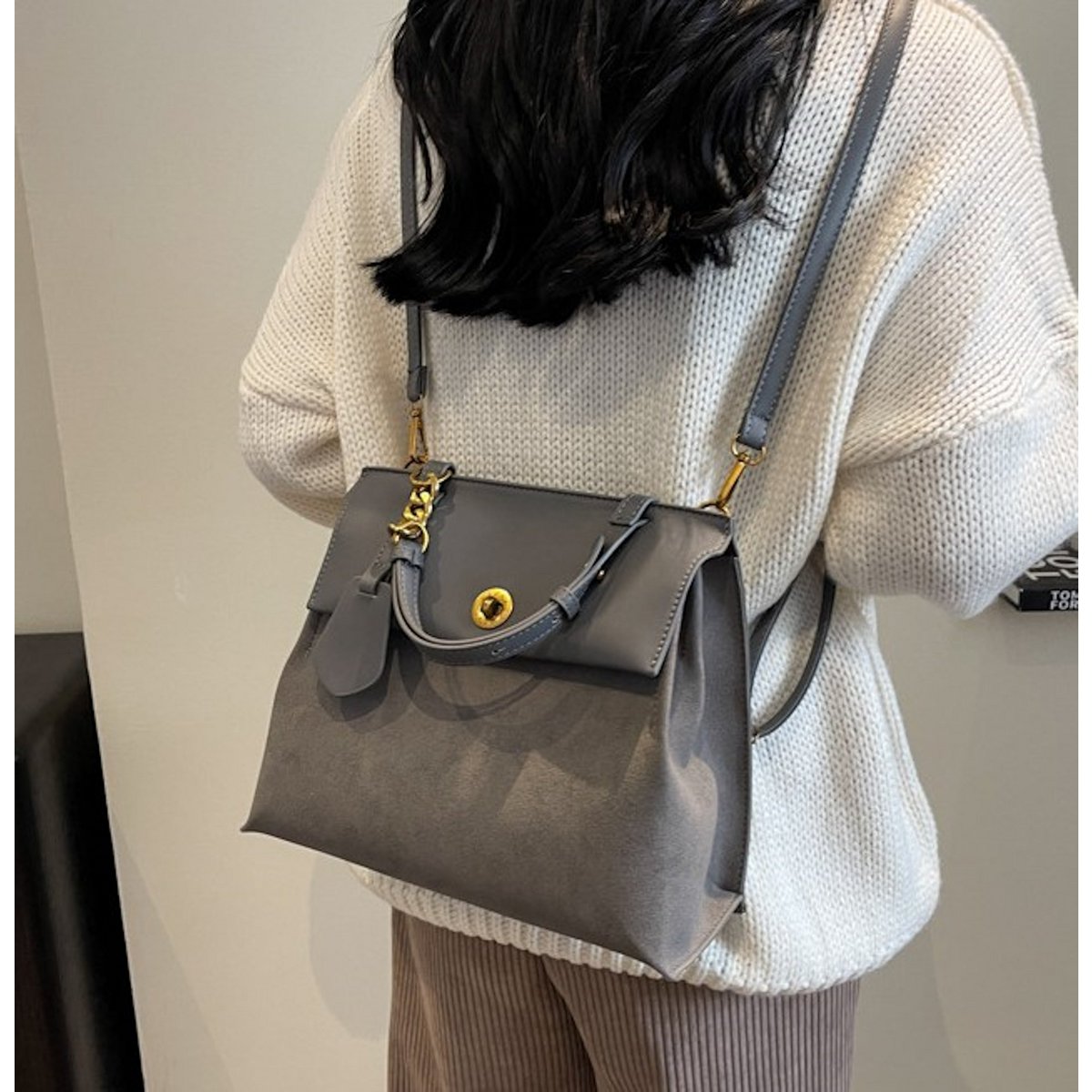 AnBeck Vintage 3-Way Carrying tas – chic & praktisch