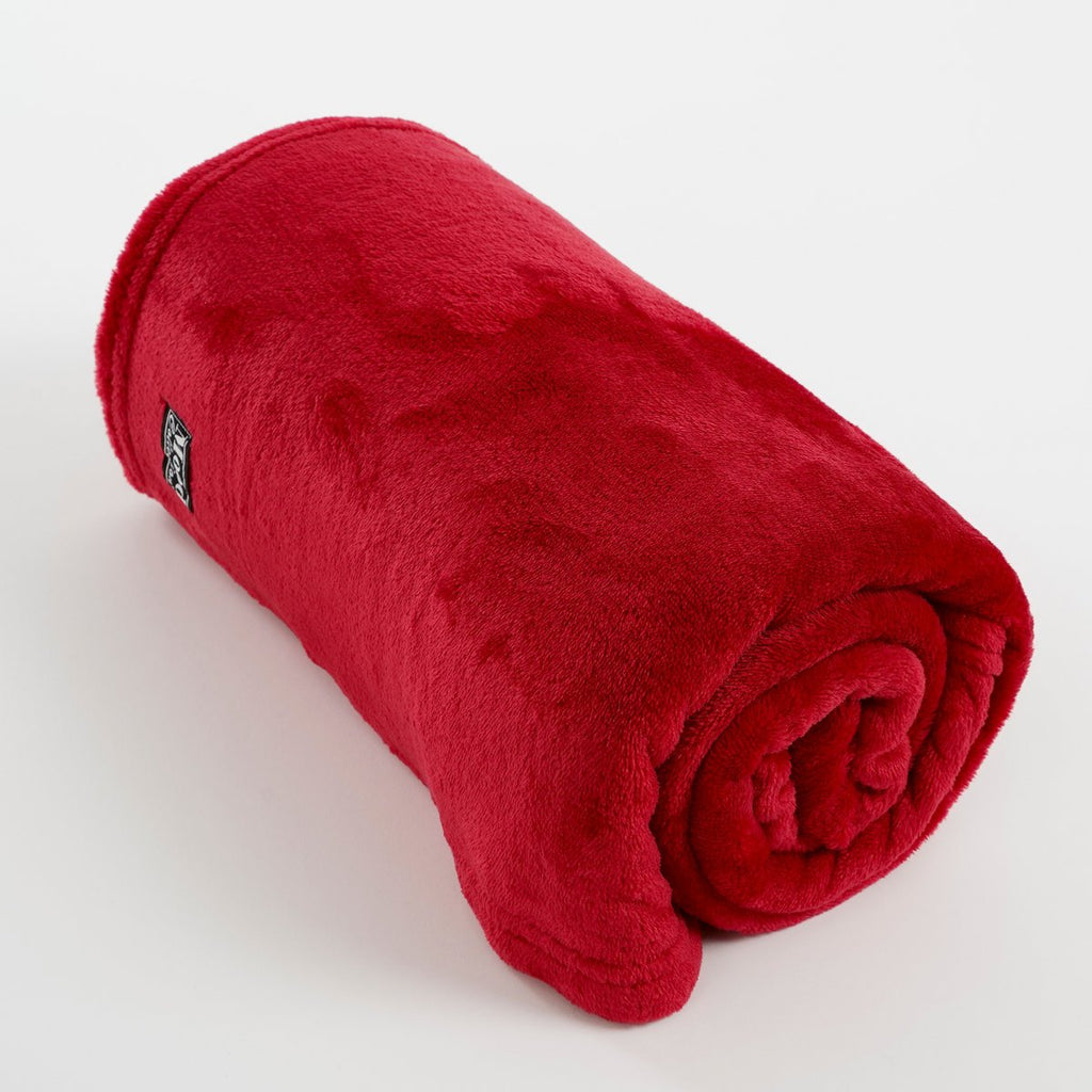Famke Fleece Plaid – L180 x B130 cm – Rood