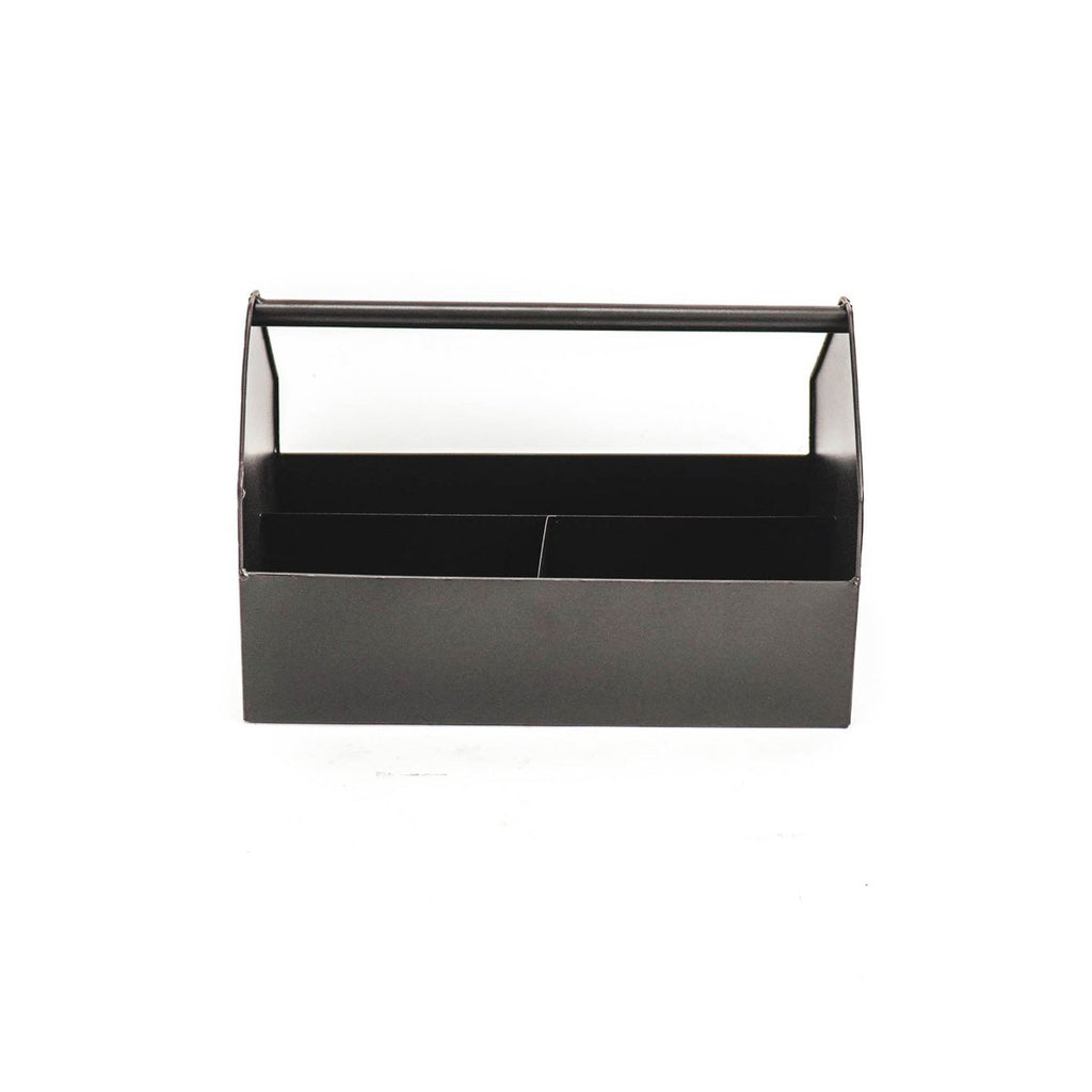 Opbergdoos – Organizer Metaal Zwart 30 x 17 x 17 cm | Housevitamin🖤