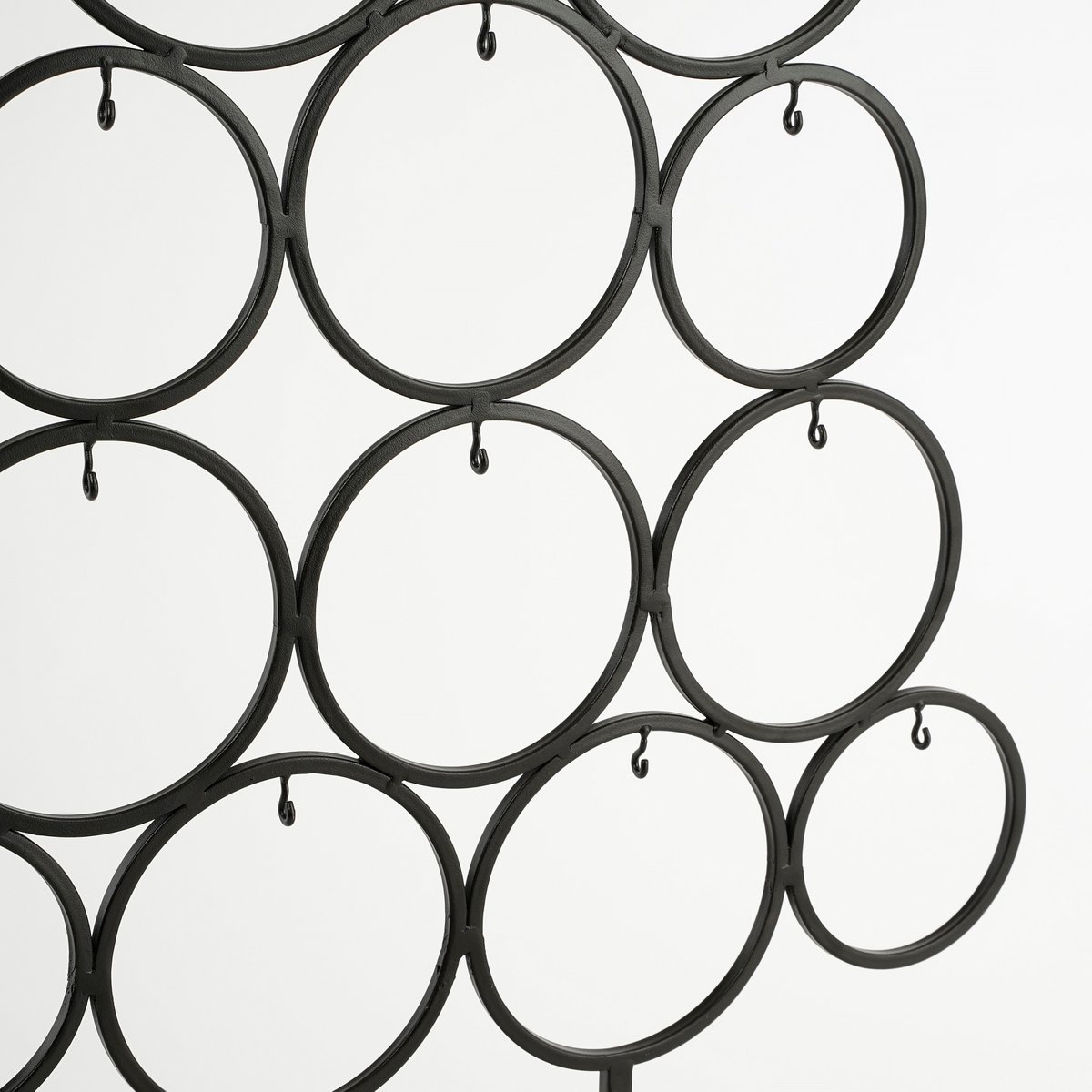 Decoratie Boom voor 16 Ornamenten – L53 x B15 x H117,5 cm – Zwart