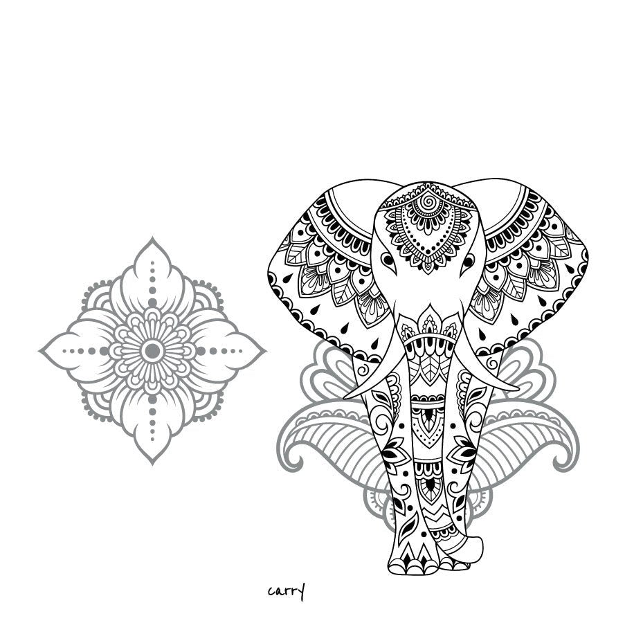 Olifant Glazen Fles, 0,7 liter