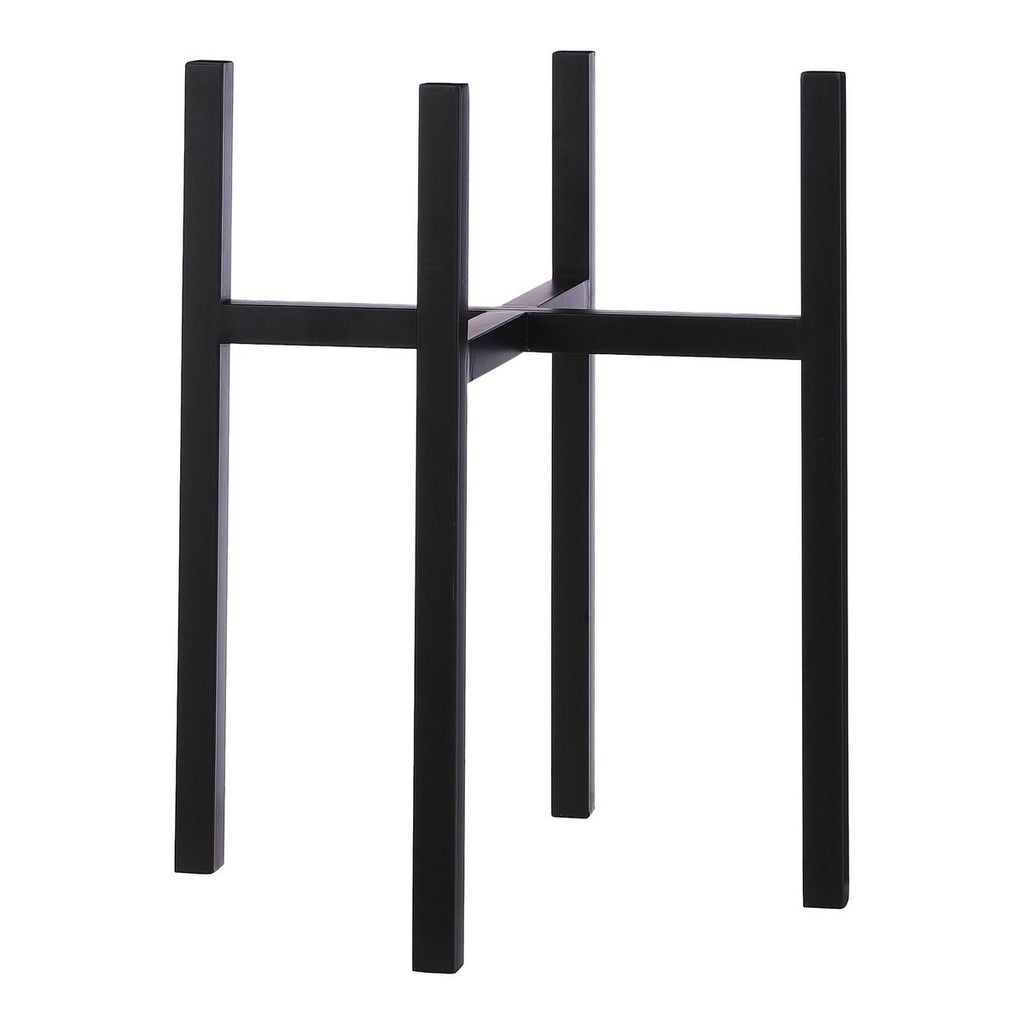 Ascot Plantenstandaard XL – L42 x B42 x H50 cm – Metaal – Zwart