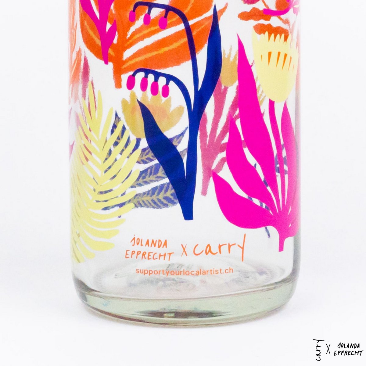 Botanic Garden Glazen Fles, 0,7 liter