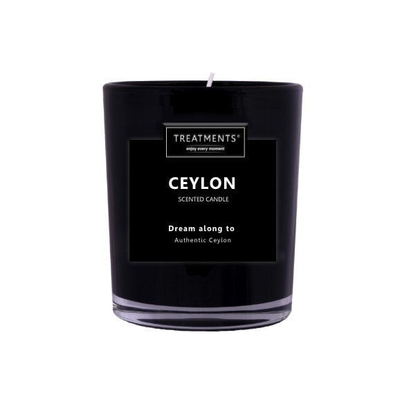 Treatments® – Scented Candle – Ceylon | 380 g geurkaars zwart